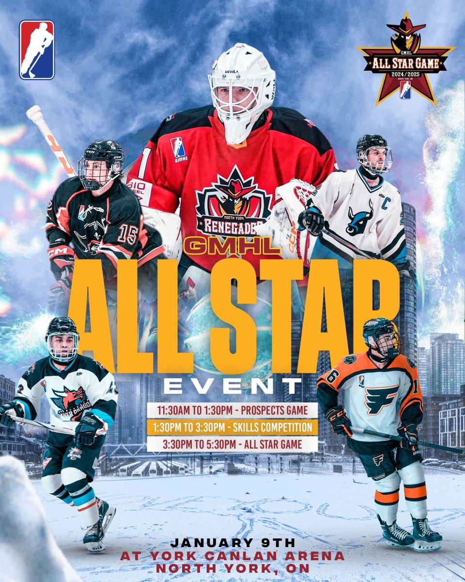 GMHL Annual All Star Event - Jan, 9th 2025 *** North York *** | Greater ...