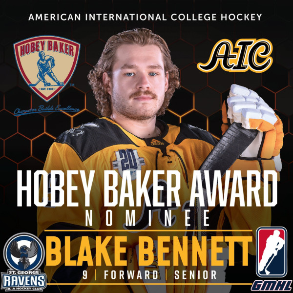 Former Ravens Forward Nominated for Hobey Baker Greater Metro