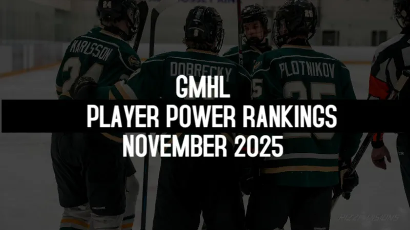 GMHL Player Power Rankings: November 2025 | Greater Metro Jr. A Hockey ...