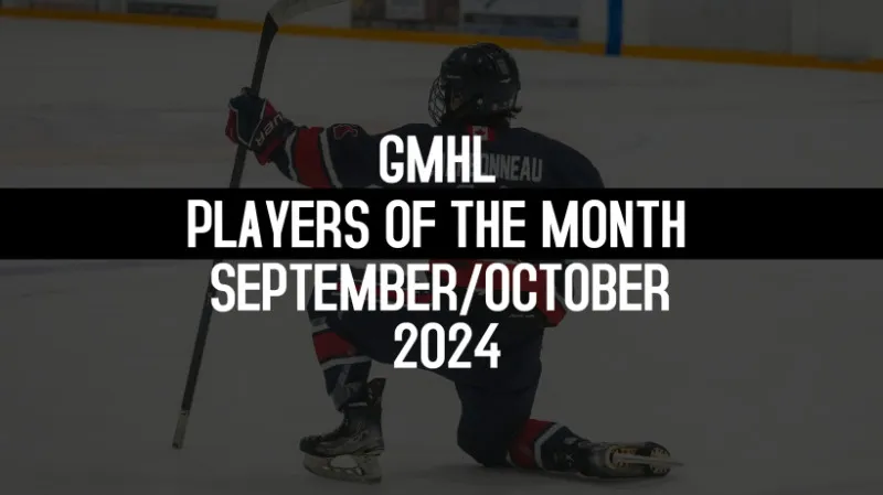 GMHL Players of the Month: September / October | Greater Metro Jr. A ...